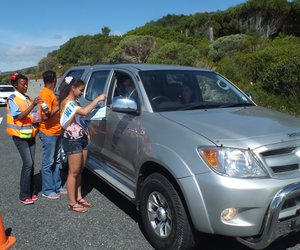 Padblokkade verras Besoekers